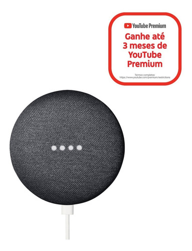 Google Nest Mini - Assistente Pessoal (wi-fi, Bluetooth)