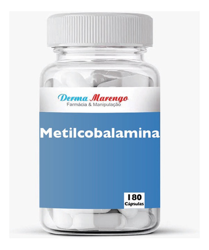 Metilcobalamina - Vitamina B12 - 2mg 180 Cápsulas