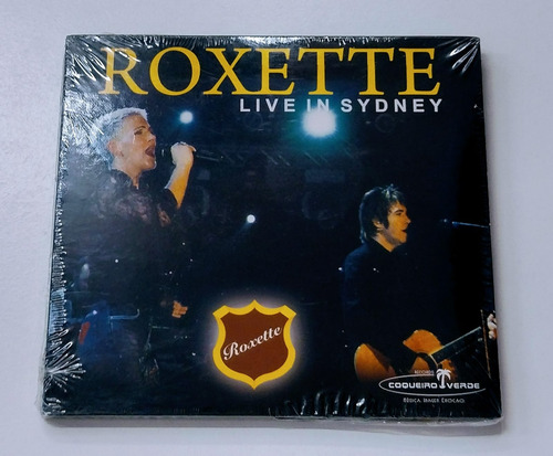 Cd Roxette Live In Sidney Lacrado Digipak