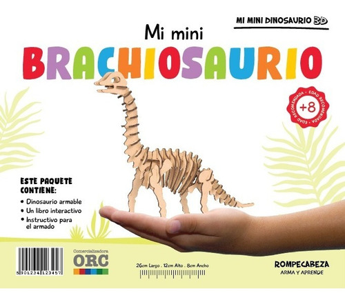 Brachosaurio -mi Dinosaurio Gigante 3d