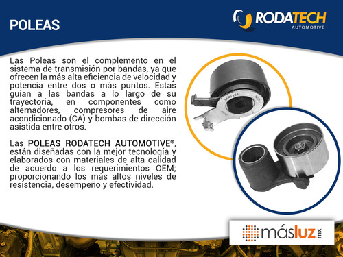 (1) Polea Guía Accesorios Tracker 2.0l 4 Cil 99/03