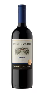 Vino Tinto Argentino Reservado Malbec 750ml