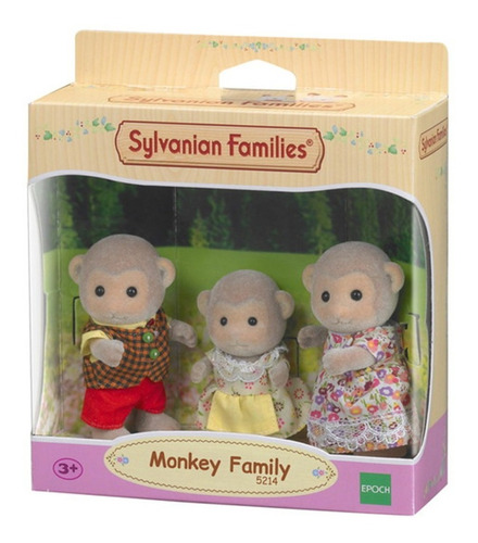 Sylvanian Families Familia Monos Figuras Juguete Niños Febo