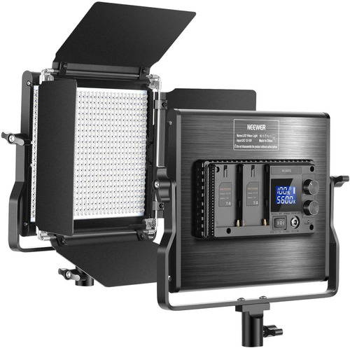 Neewer - Panel Led De Video 660 Led Regulable Bicolor Con Pa