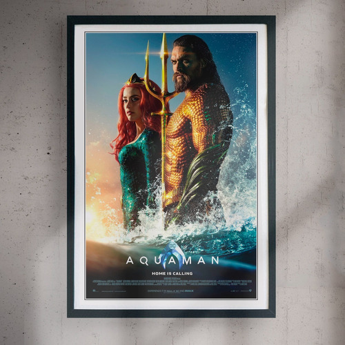 Cuadro 60x40 Peliculas - Dc Comics - Aquaman Poster