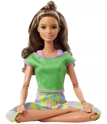 Barbie articulada made to top move