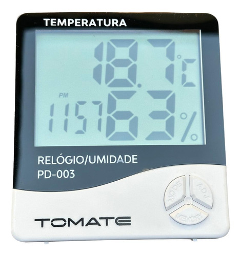 Termo-higrômetro Digital Calibrado Max/min Alarme