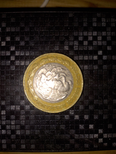 Moneda De 20 Pesos Del Año 2000 De Fuego Nuevo Hiuhtecuhtli 
