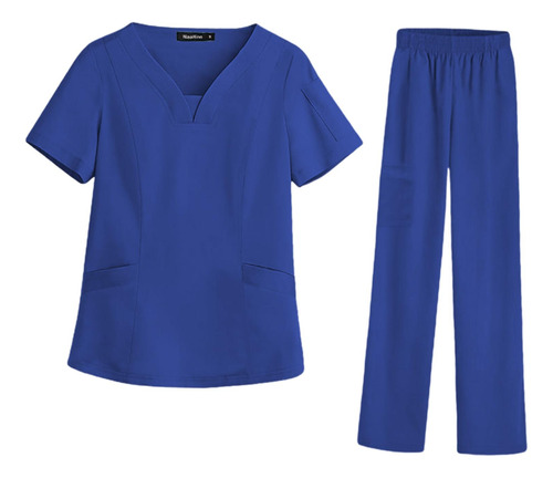 Conjunto De Uniformes De Trabajo Para Mujer, Traje De