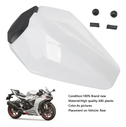 Tapa De Asiento Trasero Para Kawasaki Zx-6r 19-25 Blanca | Cuotas