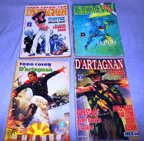 Revista De Comics Dartagnan Números : 84  - 156  - 160 - 209