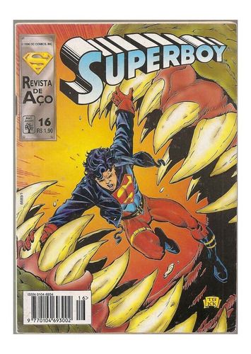 Hq - Superboy Nº 16 - Os Monstros De Hilo