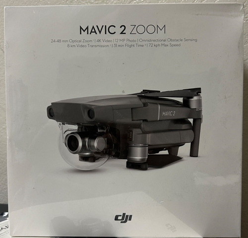 Dji Mavic 2 Zoom 12 Megapixel Camera Drone Kit W Controller 