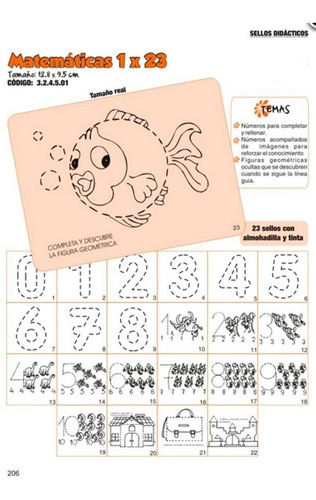 Sellos Didácticos Matemáticas 1 X 23