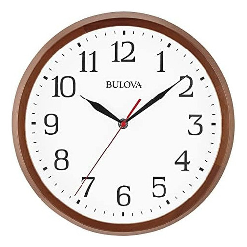 Relojes Bulova Model C4899 Claridad, Nogal Cálido [u]