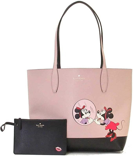 Kate Spade X Disney Minnie Mouse Bolso Grande Reversible De.