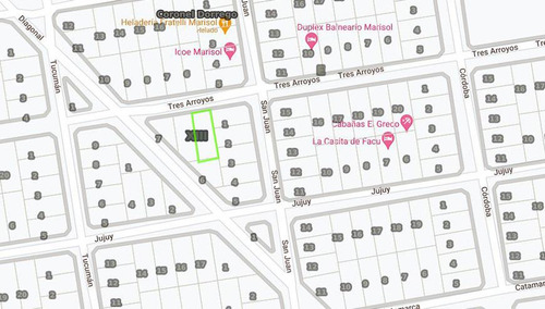 Terreno En Venta - 15x33,75 - 562mts2 - Coronel Dorrego