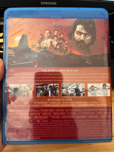 Andor + Guardianes Navidad + Forces Of Destiny 1-2 Bluray