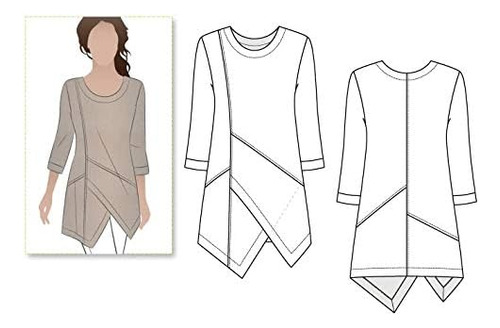 Sewing Pattern - Lani Woven Tunic (sizes 04-16)