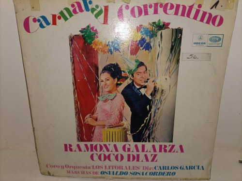 Carnaval Correntino - Ramona Galarza Y  Coco Diaz Lp