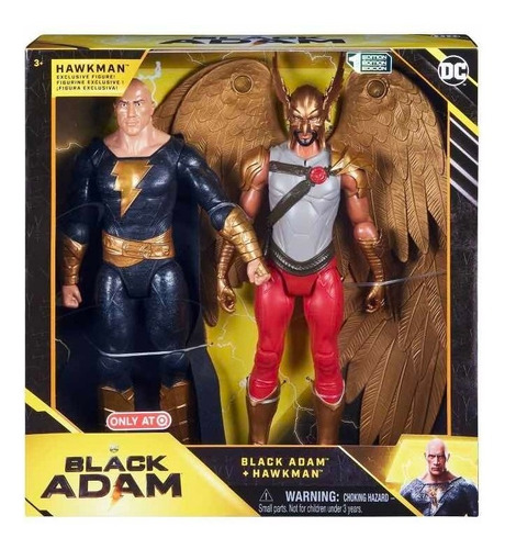 Set Black Adam Y Hawkman Dc Comics Original