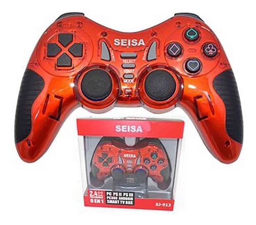 Mando Seisa Sj-913 Inalambrico Pc Ps2 Ps3 Android Smart Tv B