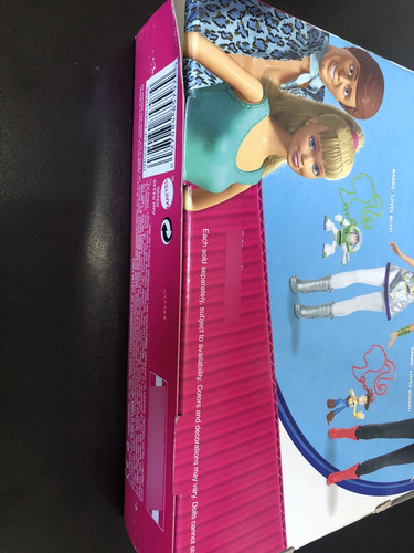 Boneca Barbie Toy Story 3 Loves Buzz Mattel Original