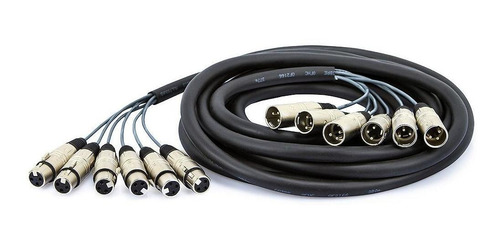 Multicabos Com Conectores Xlr 20 Vias Cirilo Cabos 10m