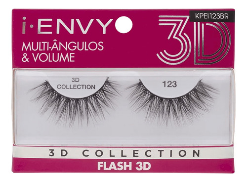 Cílios Flash 3d Multi-angulos E Volume - Kiss Ny