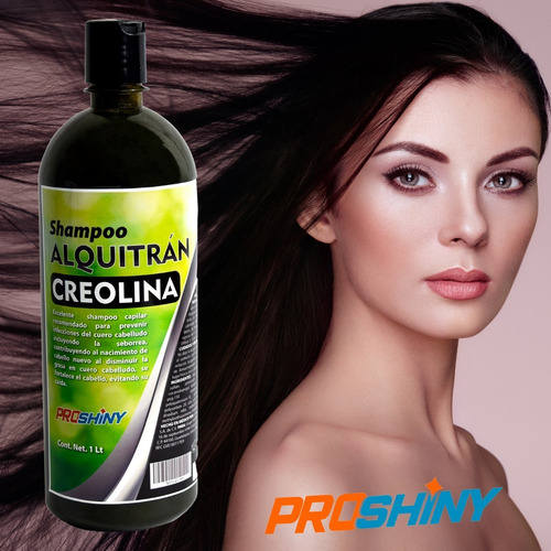 Imagen 4 de 8 de Shampoo Tratamiento Cabello Caspa Alquitran Creolina 1lt /p