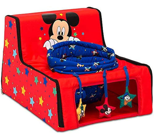 Disney Mickey Mouse Sit N Play Asiento De Actividad Portátil