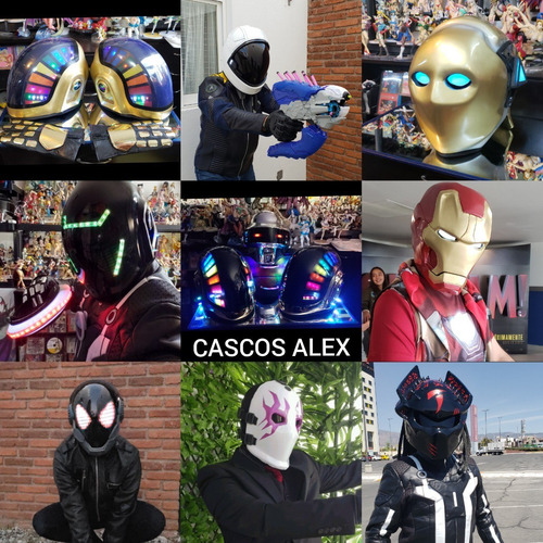 Casco Daft Punk, Halo, Astronauta, Personalizados, Dj Y Mas