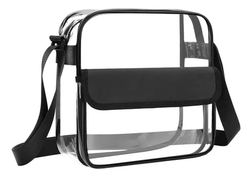 BORMELUN Bolso de mano transparente para mujer, bolso de hombro transparente  grande, Black-1-tote, Large, Bolso transparente : : Ropa,  Zapatos y Accesorios