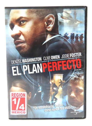 Dvd 012 Denzel Washington / Clive Owen -- El Plan Perfecto