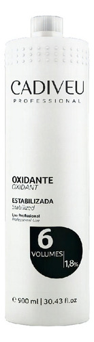 Oxidante Profissional Cadiveu 900ml - Escolha O Volume Escolha O Volume Ox 6 Volumes 1.8% De 900ml