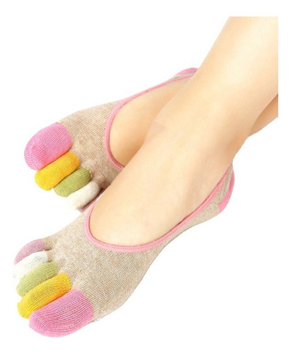 Calcetines Cinco Dedos Mujer Algodon
