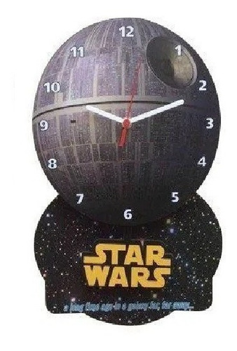 Relógio De Pêndulo Star Wars