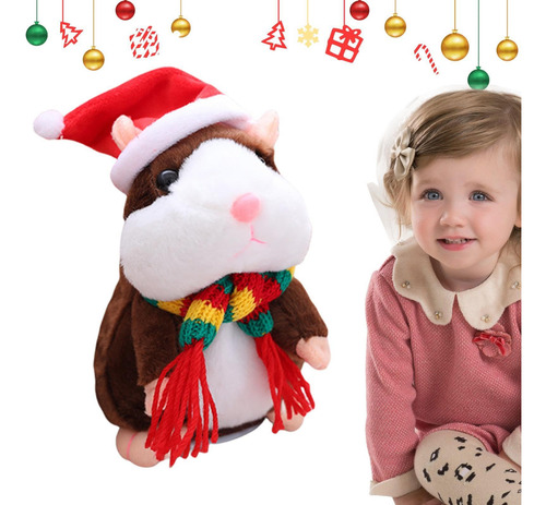 Talking Hamster Plushs Plushs Toy Funny Plushs Toy Repeats M