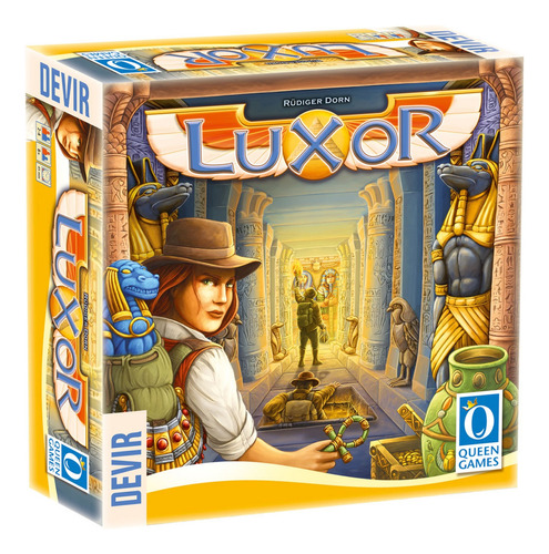 Luxor - Juego De Mesa - Eurogame - Devir - Queen Games