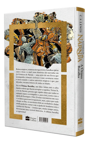 Livro As Crônicas De Nárnia | A Última Batalha | Capa Dura Edição Luxo | C. S. Lewis