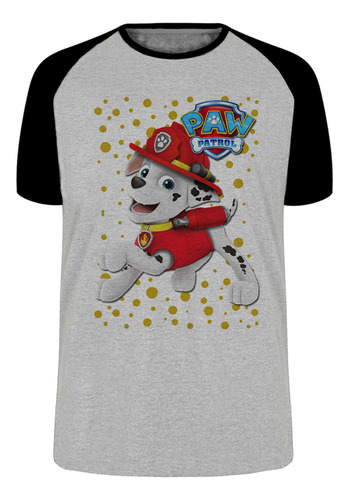 Camiseta Blusa Patrulha Canina Marshall Cachorro Cão Dog