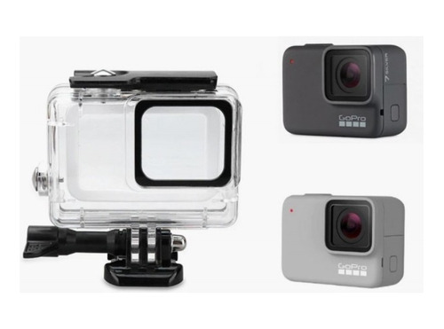 Carcasa Sumergible Gopro 7 Silver & White Alternativa 