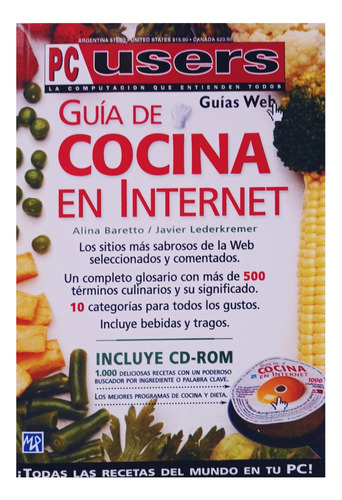 Guia De Cocina En Internet Con Cd-rom: