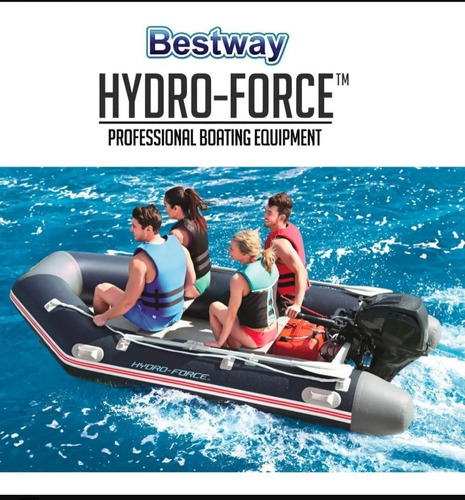 Bote Gomon Inflable Bestway Mirovia Pro 4 Personas