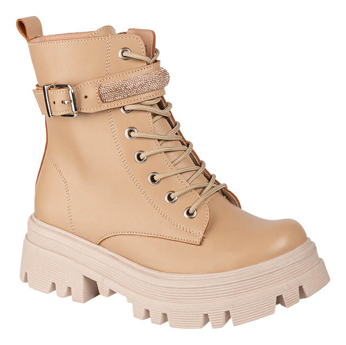 Botines Taco Sabella B-318 Beige