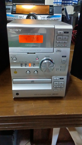 Micro System Sony Cmt - Cp11 Leia Toda A Descrição Prata 70 W