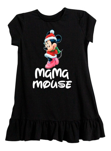 Jvnl, Vestidos Mama E Hija Estampado Minnie Mouse