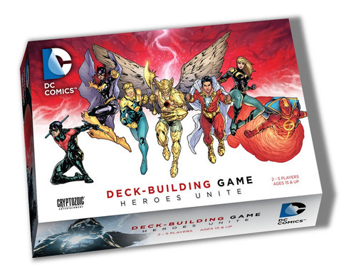 Cryptozoic Dc Comics Deckbuilding Game Heroes Unite Juego De