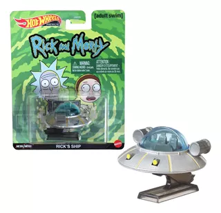 Hot Wheels Premium Rick´s Ship Retro Nave Rick & Morty 2023