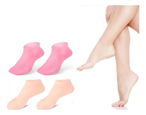 Calcetines Hidratantes Para Pies Gel Mascarilla Pack 3 Pares